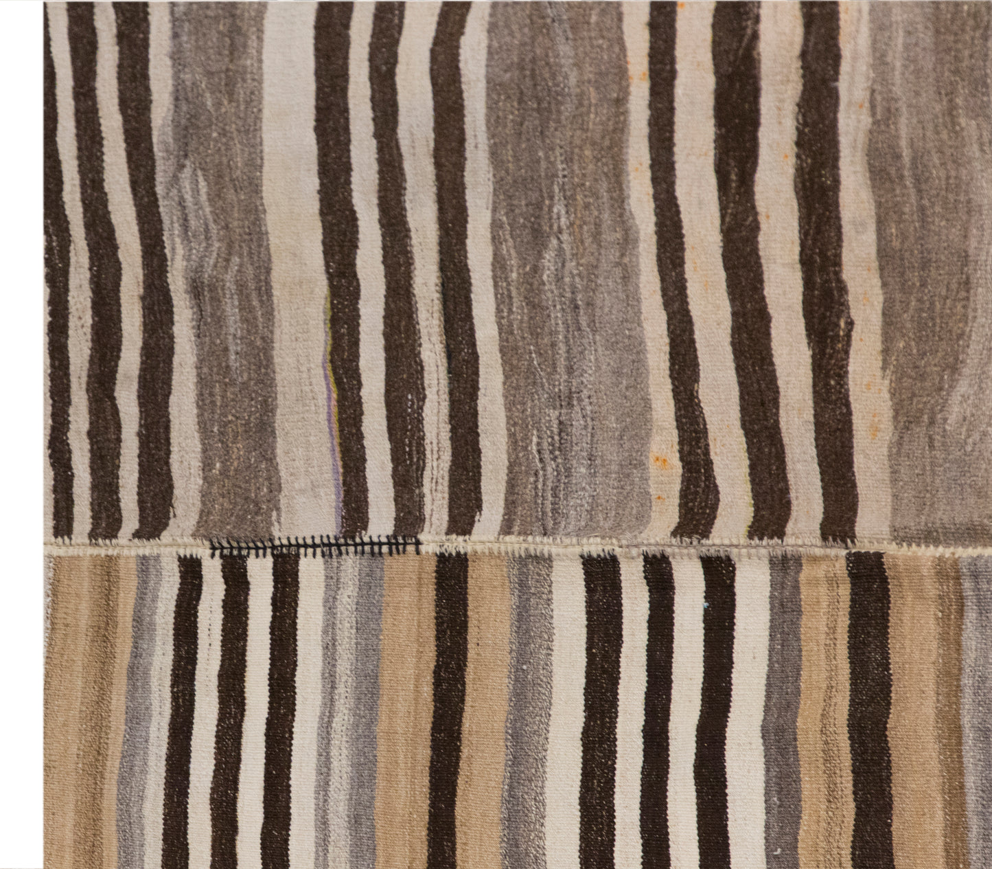 Vintage Turkish Kilim Rug | 9.8x10.2 ft