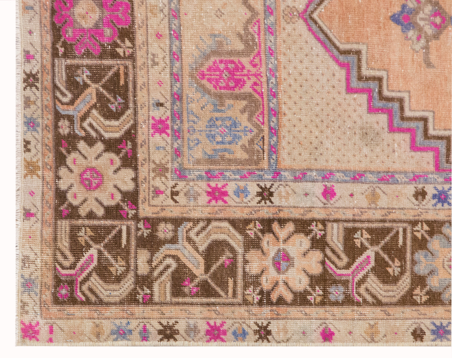 Vintage Turkish Rug, 105x170 cm, 3'7" x 5'7" ft
