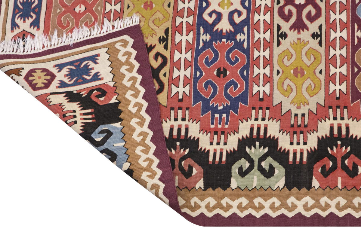 Vintage Turkish Rug, 119 x 205 cm, 3.10 x 6.8 ft