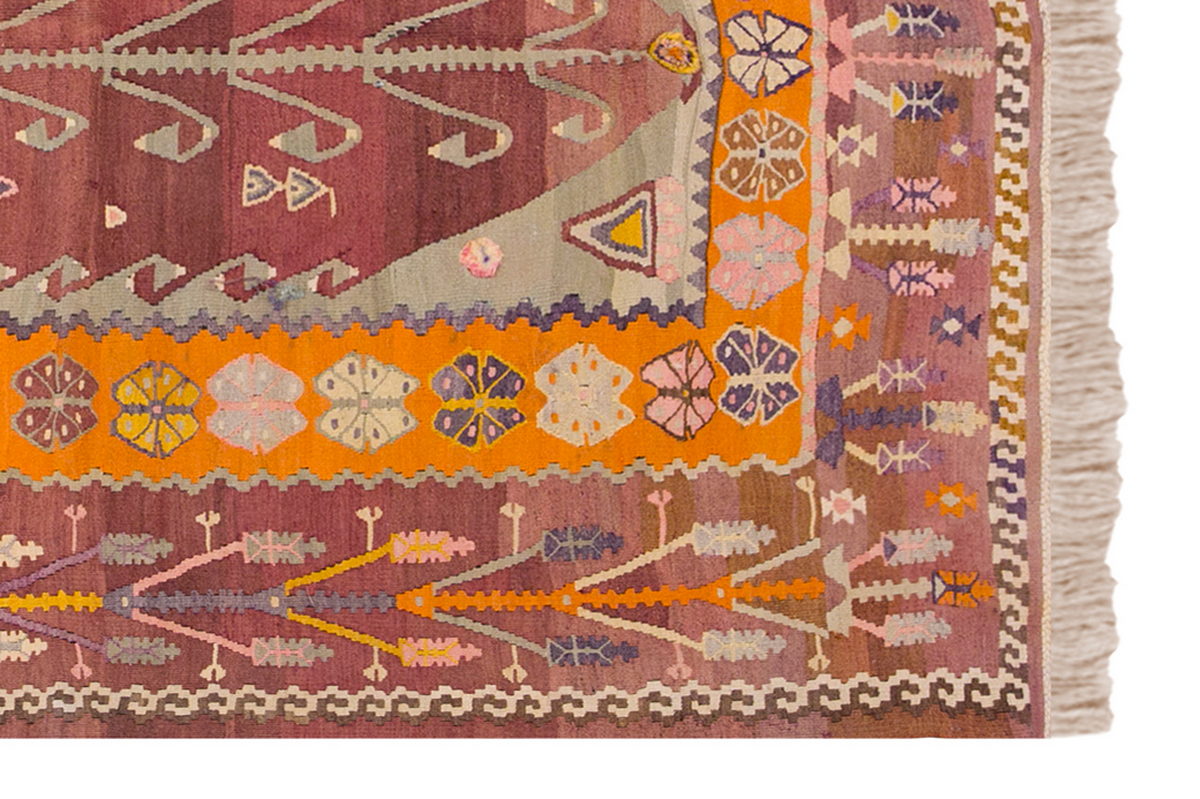 Vintage Turkish Rug, 179 x 200 cm 5.10 x 6.6 ft