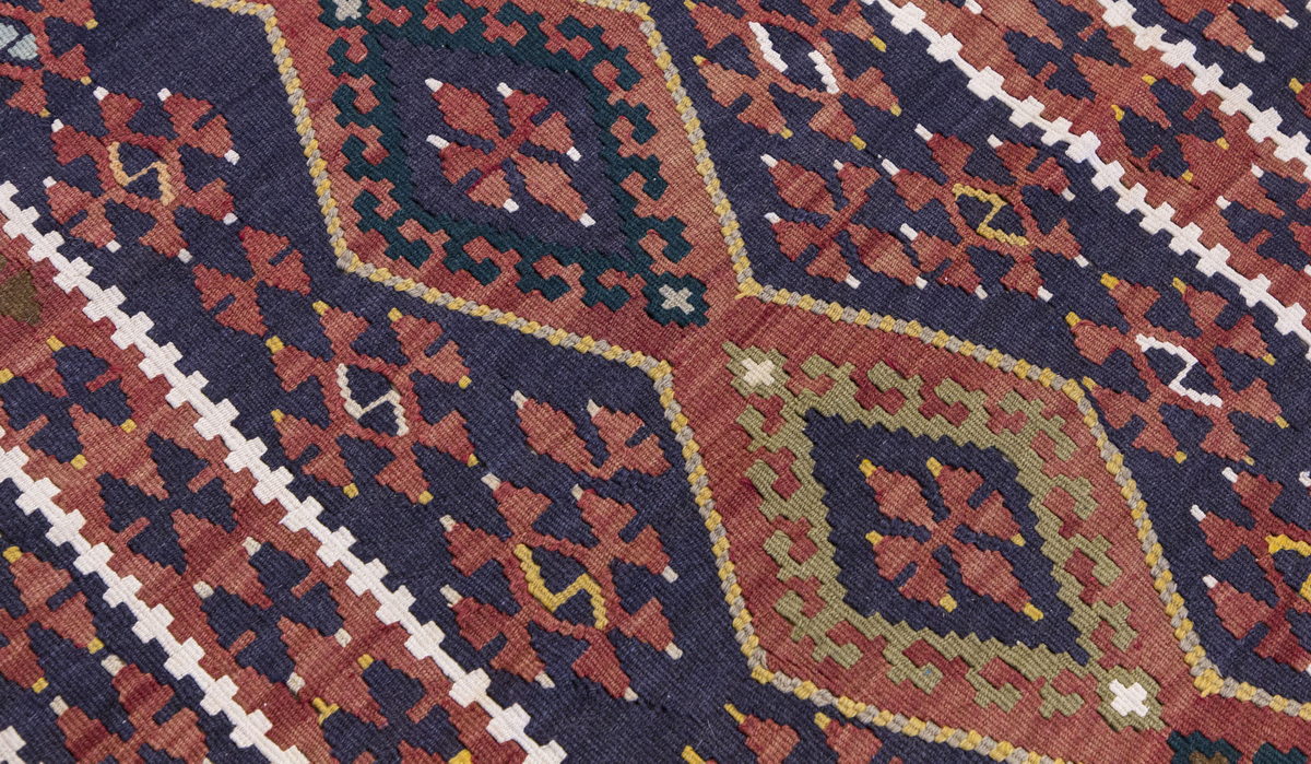 Vintage Turkish Rug, 2.11 x 4.6 ft Rug, 90 x 139 cm