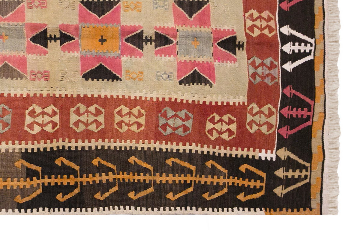 Vintage Turkish Rug, 3.11 x 5.7 ft Rug, Vintage Rug, 120 x 171 cm