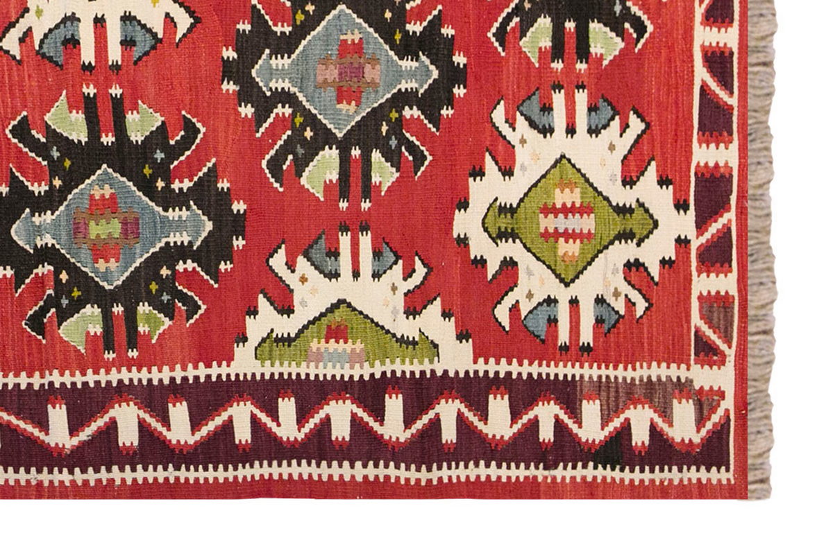 Vintage Turkish Rug, 3.2 x 5.6 ft Rug, 97 x 169 cm
