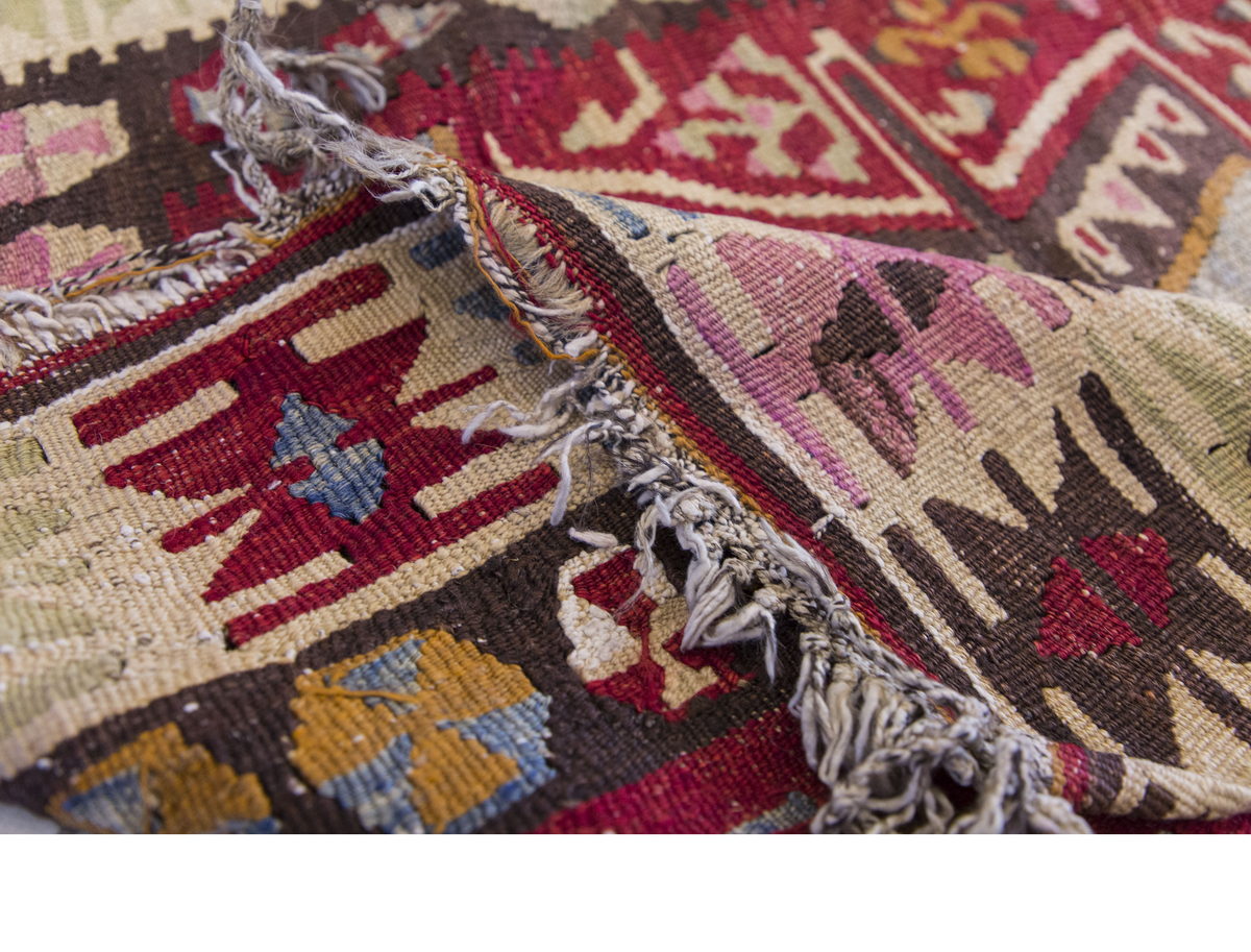 Vintage Turkish Rug, 3.4 x 4.10 ft Rug, 102 x 148 cm