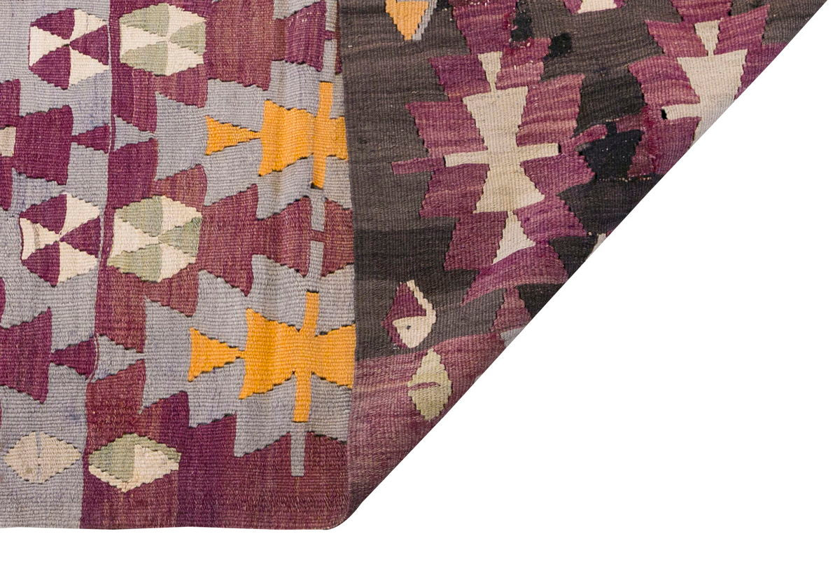 Vintage Turkish Rug, 4.1 x 4.7 ft Rug, 125 x 140 cm