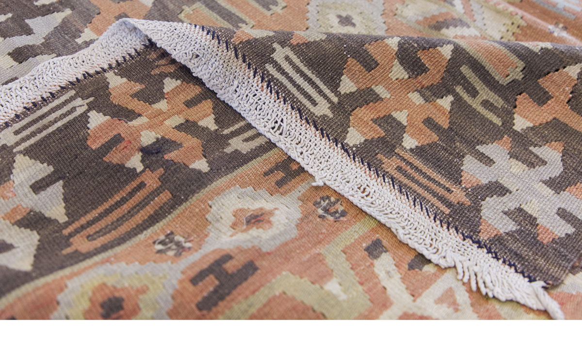 Vintage Turkish Rug, 4.6 x 2.10 ft Rug, 139 x 87 cm