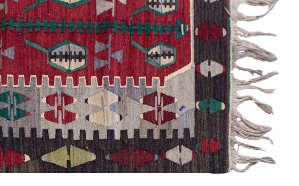 Vintage Turkish Rug, 81 x 135 cm, 2.7 x 4.5 ft