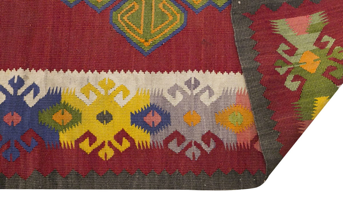Vintage Turkish Rug, 97 x 188 cm, 3.2 x 6.2 ft