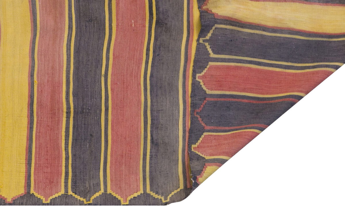 Vintage Turkish Runner Rug, 2.11 x 13.8 ft Rug, 90 x 418 cm