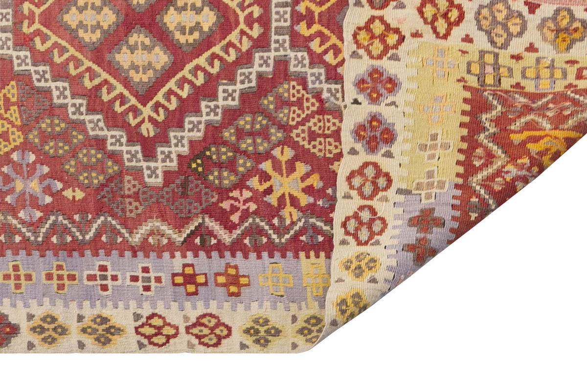 Vintage Turkish Runner Rug, 3.2 x 17.2 ft Rug, 99 x 525 cm