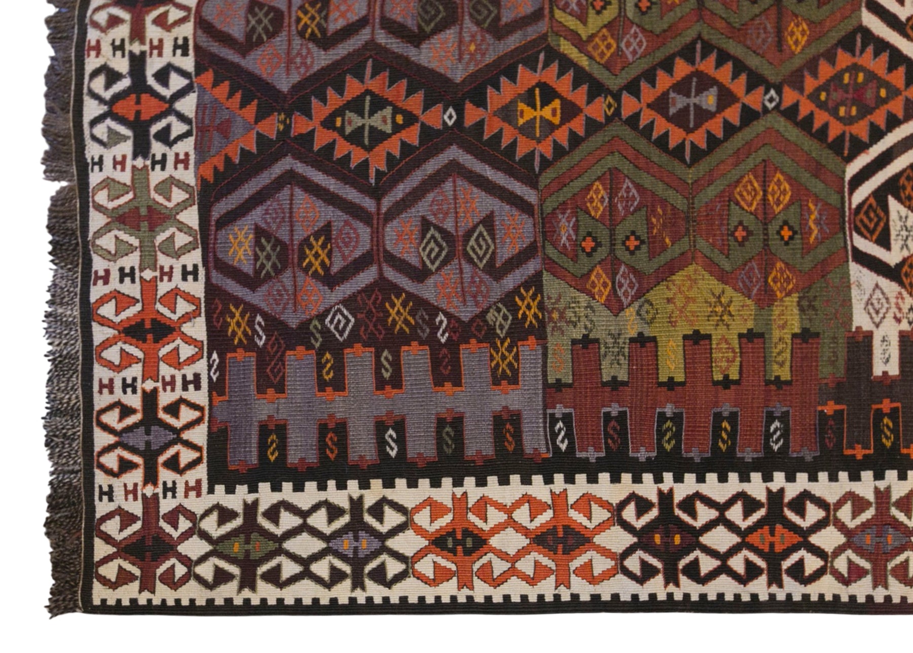 100+ Years Old Kars Kilim – 152 x 385 cm (5 x 12.6 ft)