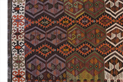 100+ Years Old Kars Kilim – 152 x 385 cm (5 x 12.6 ft)