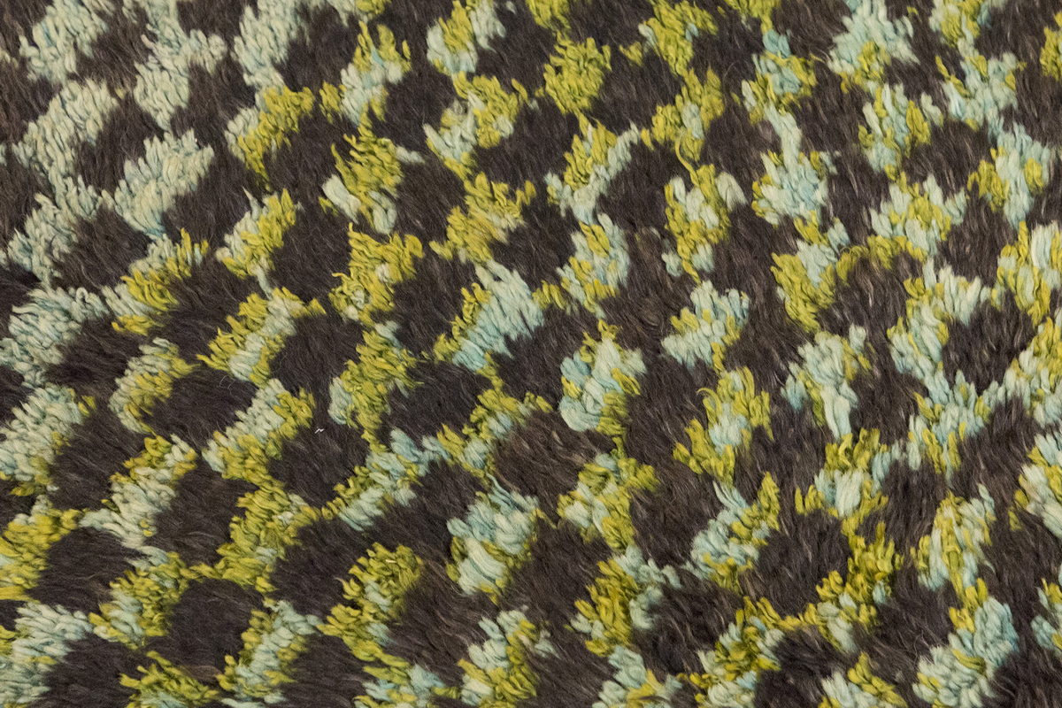 1'9 x 4'3 ft Turkish Tulu,Tulu Rug, Karapınar Tulu Rug, Vintage Tulu 53 x 129 cm