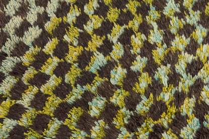 1'9 x 4'3 ft Turkish Tulu,Tulu Rug, Karapınar Tulu Rug, Vintage Tulu 53 x 129 cm