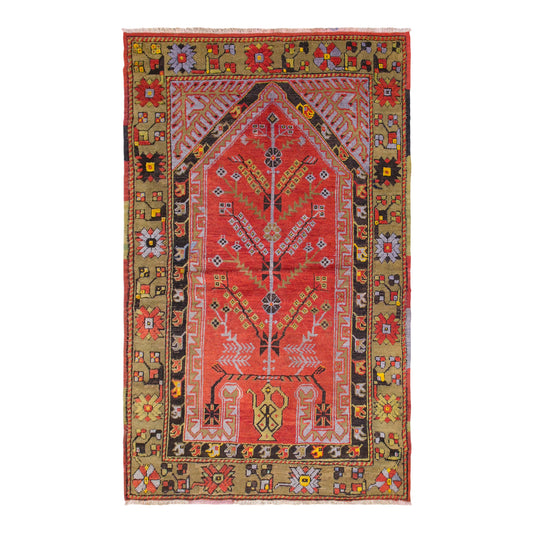 Prayer Rug 3.4 x 4.8 feet 105 x 145 cm