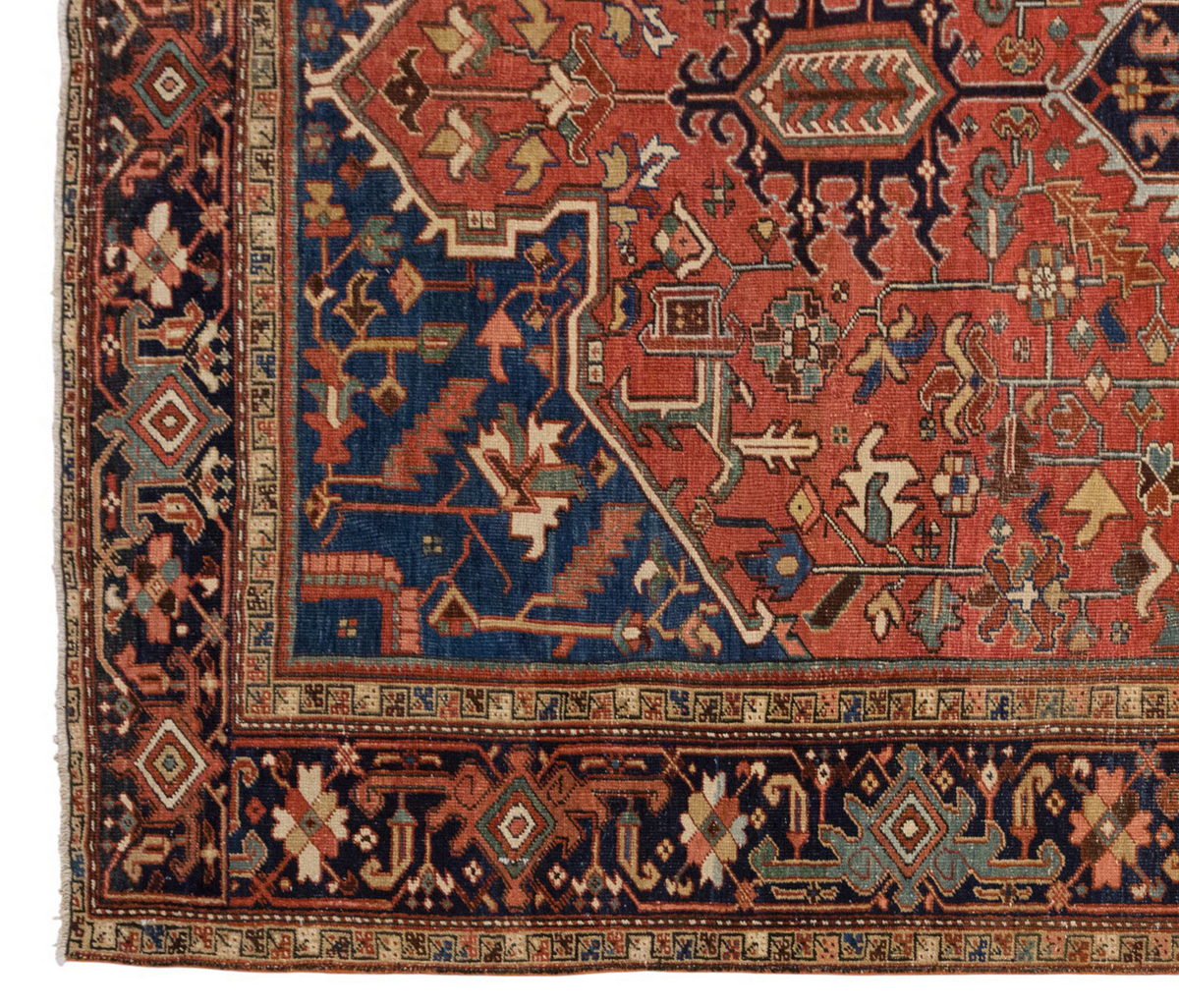 Antique Heriz Rug – 240x380 cm / 7'10" x 12'6" feet