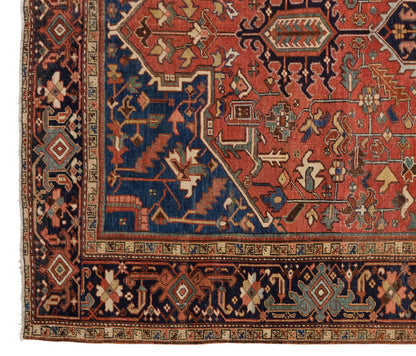 Antique Heriz Rug – 240x380 cm / 7'10" x 12'6" feet