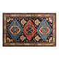 100+ Years Old Handmade Caucasian Rug, 4'0" x 6'5" (123x195 cm)