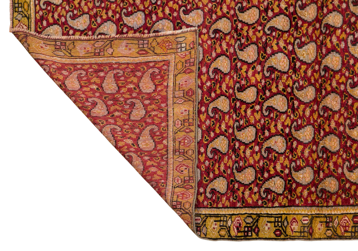 100+ Yr Caucasian Rug,  105 x 330 cm / 3.4 x 10.8 ft