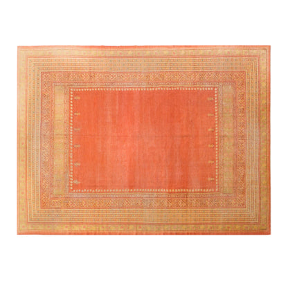 100+ Yr Old Antique Turkish Usak Rug, 300x400 cm / 9.10x13.1 ft
