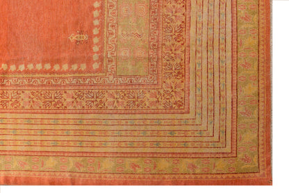 100+ Yr Old Antique Turkish Usak Rug, 300x400 cm / 9.10x13.1 ft