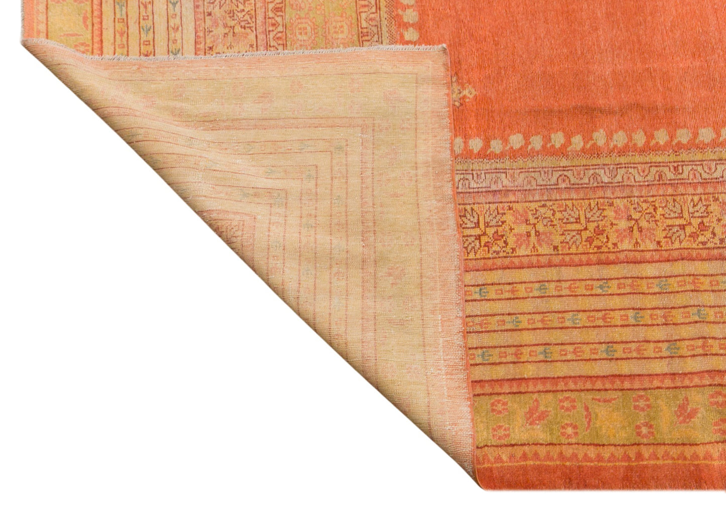 100+ Yr Old Antique Turkish Usak Rug, 300x400 cm / 9.10x13.1 ft