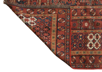 100+ Yrs Old Antique Rug – 195 x 440 cm / 6.4 x 14.4 ft