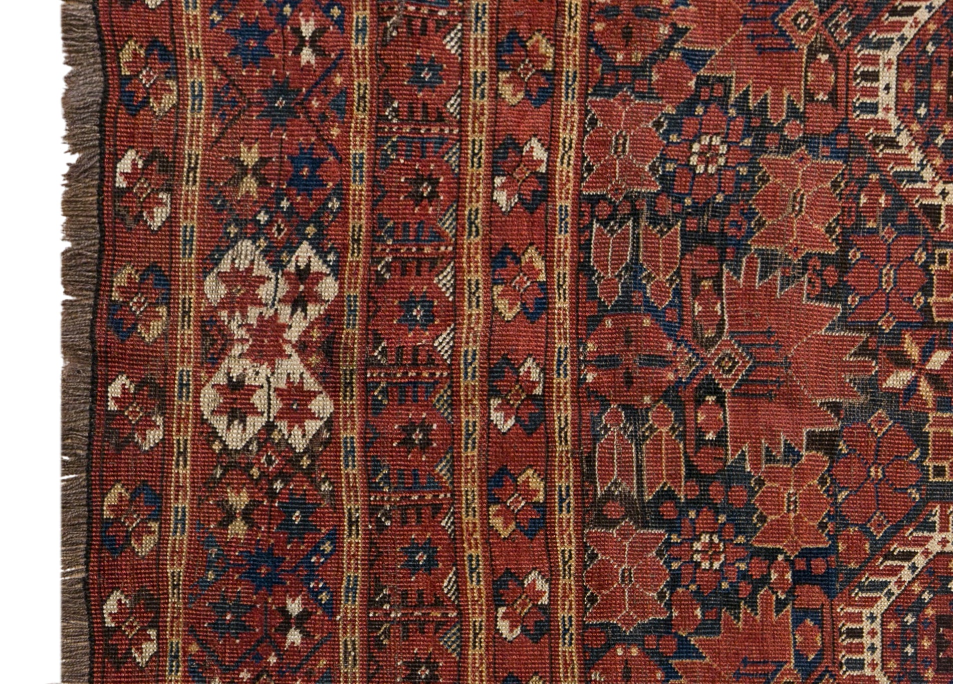 100+ Yrs Old Antique Rug – 195 x 440 cm / 6.4 x 14.4 ft
