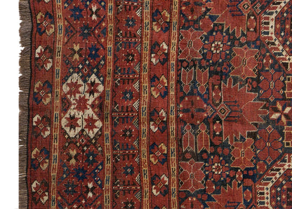 100+ Yrs Old Antique Rug – 195 x 440 cm / 6.4 x 14.4 ft
