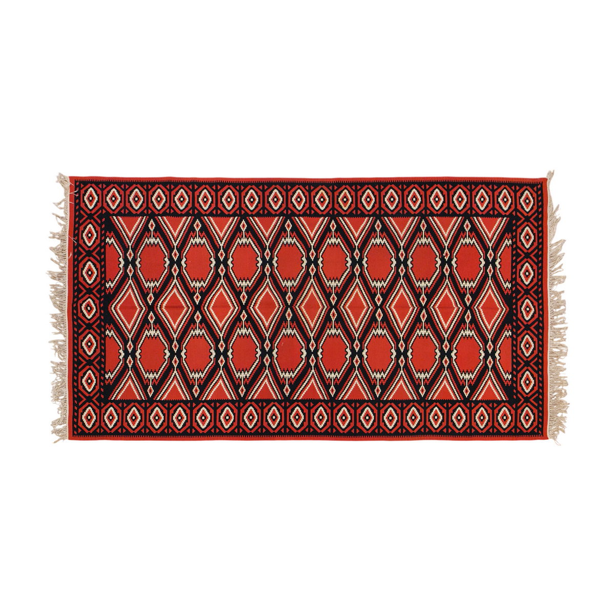 100 Years Old Turkish Kilim, 152 x 247 cm / 5'0 x 8'1 feet