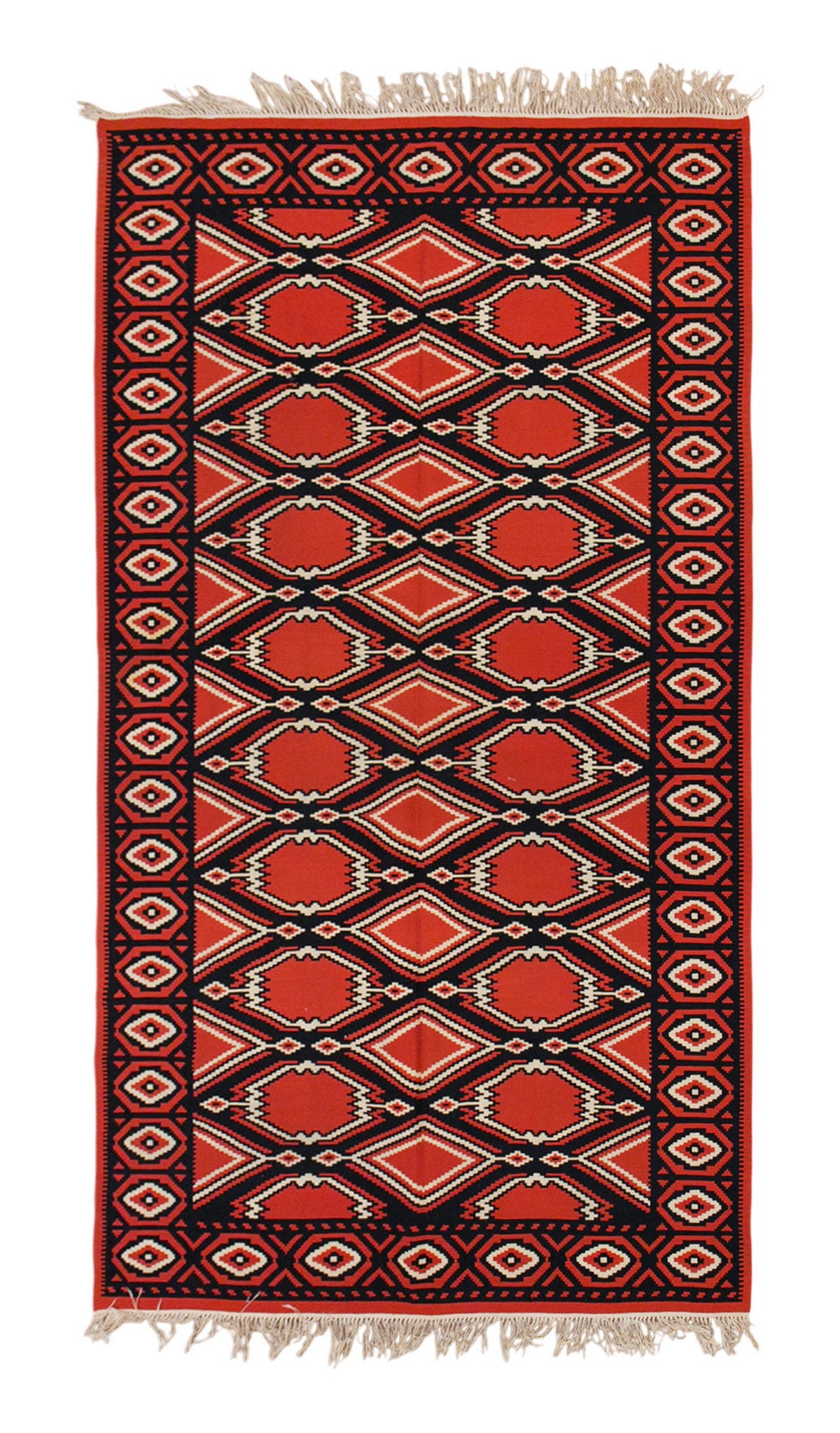 100 Years Old Turkish Kilim, 152 x 247 cm / 5'0 x 8'1 feet