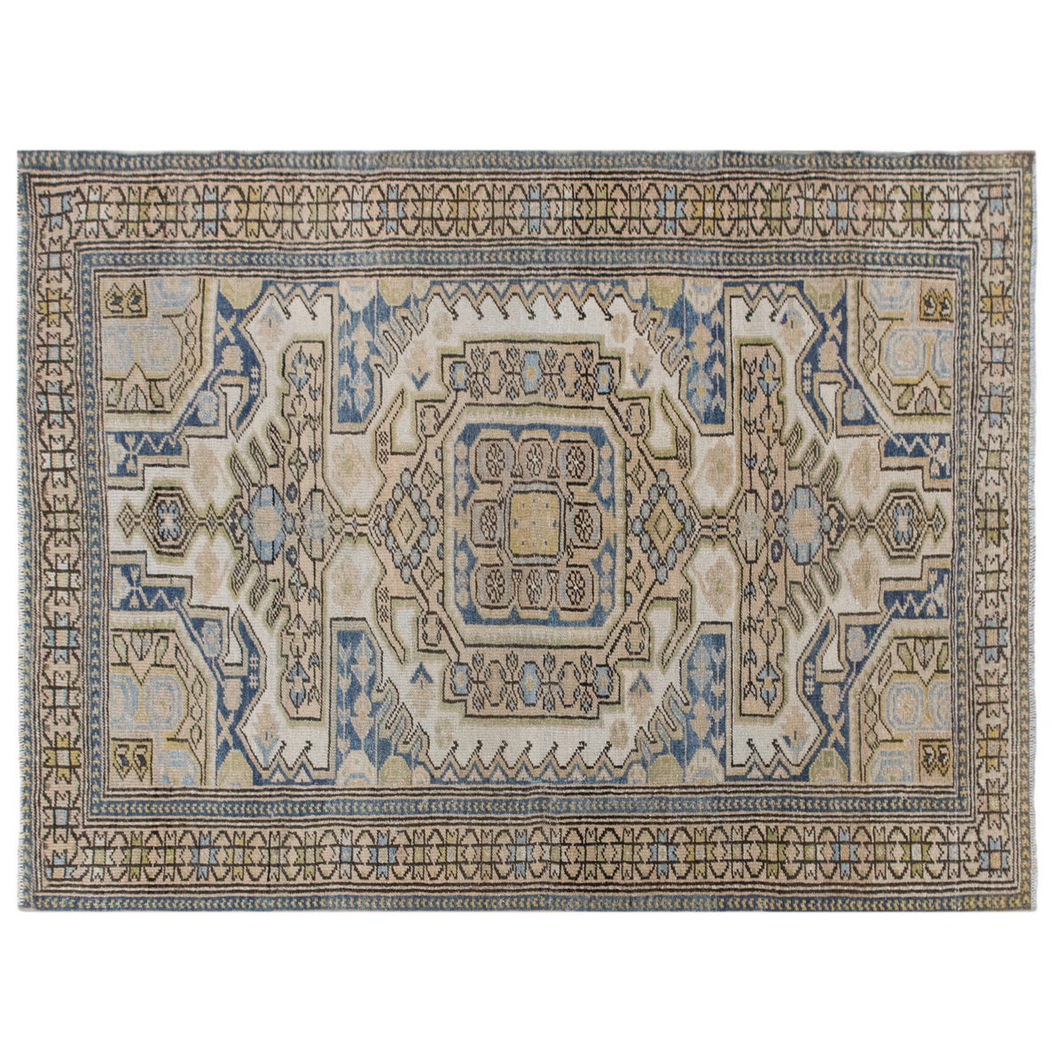 Vintage Oushak Rug – 120x195 cm / 3'11" x 6'5" feet