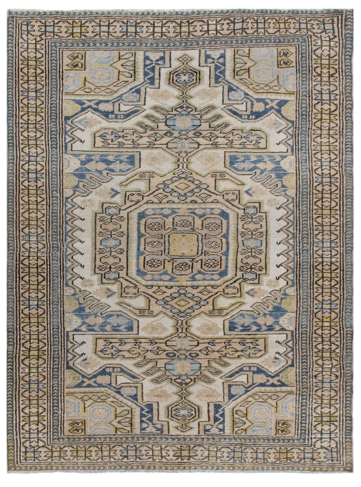 Vintage Oushak Rug – 120x195 cm / 3'11" x 6'5" feet