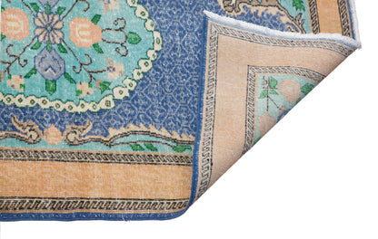 120x218 cm (3.9x7.2 ft) Vintage Oushak Rug