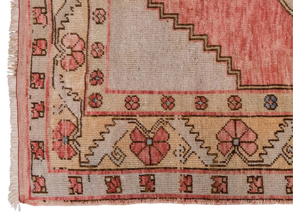 Vintage Oushak Rug – 120x250 cm / 3'11" x 8'2" feet