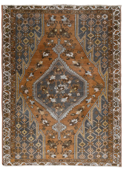 Vintage Oushak Rug – 122x172 cm / 4'0" x 5'8" feet