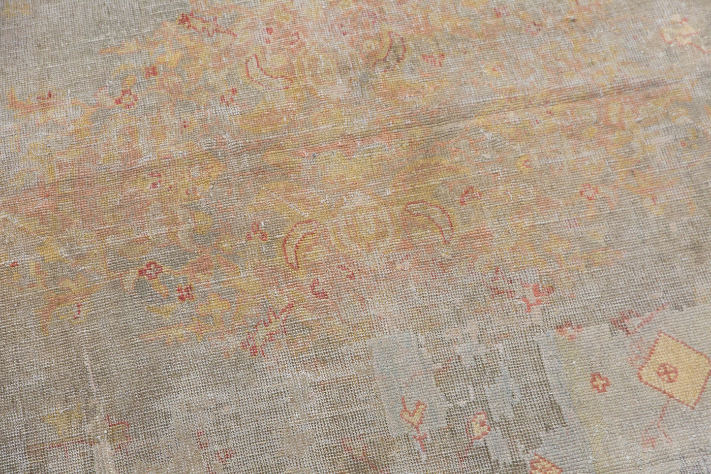 130 Years Old Turkish Rug 9'8" x 12'10" (295x390 cm)