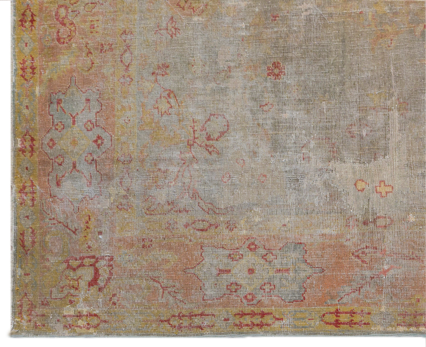 130 Years Old Turkish Rug 9'8" x 12'10" (295x390 cm)
