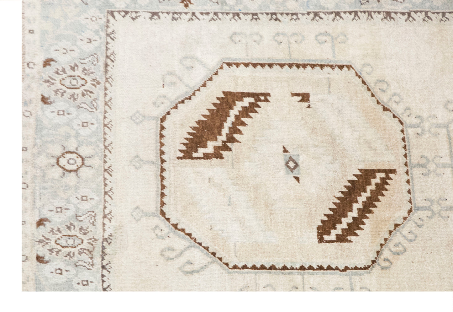 140x370 cm (4.6x12.1 ft) Vintage Oushak Runner Rug
