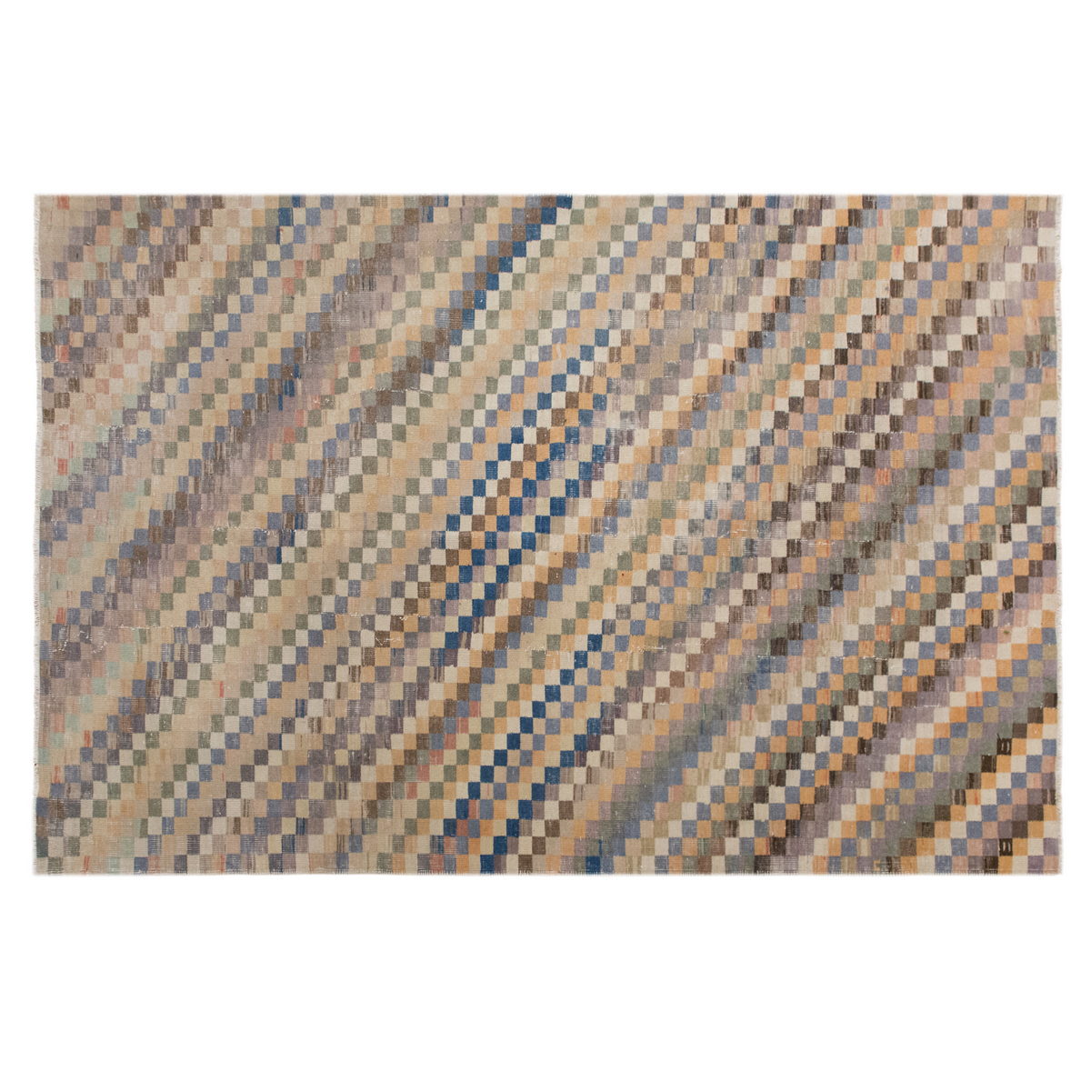 Vintage Oushak Rug – 191x282 cm / 6'3" x 9'3" feet