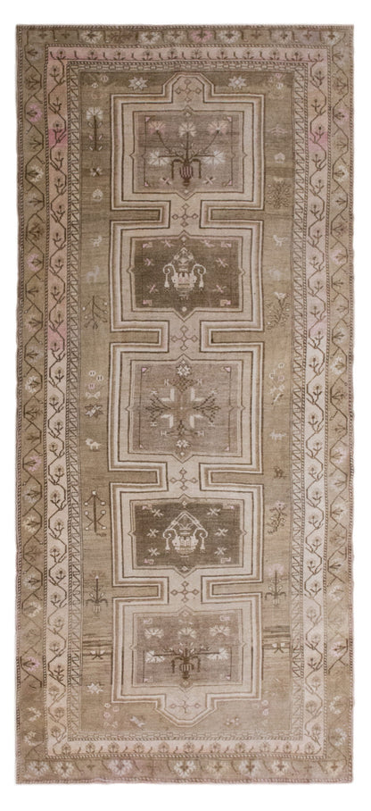 Kurdish Kars Runner Rug – 195x400 cm / 6'4" × 13'1" feet