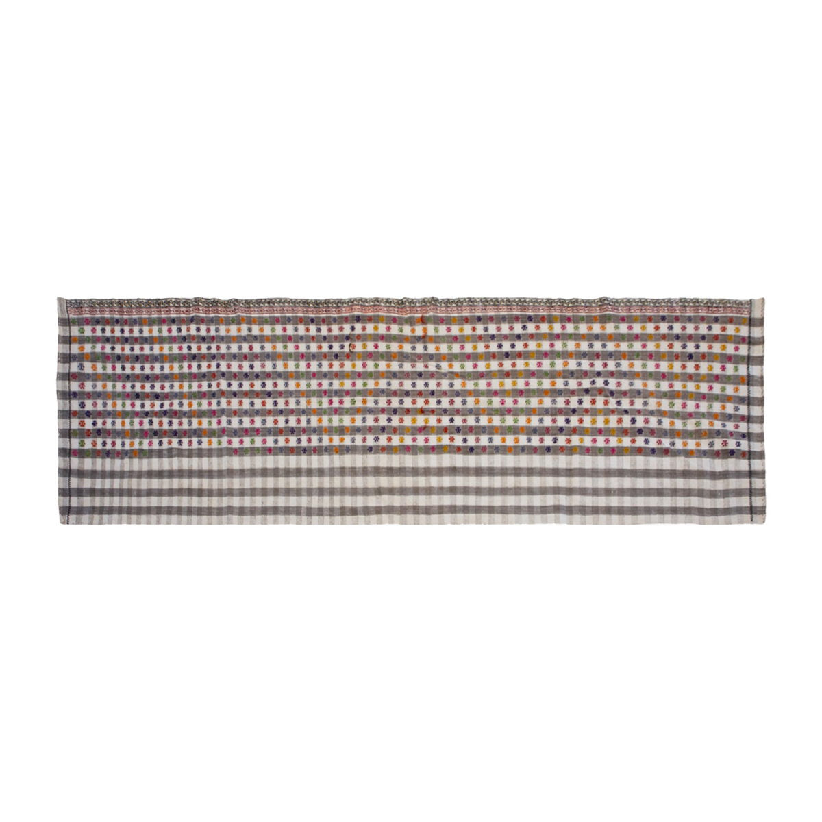 1960s Turkish Kilim Runner 92x342 cm (3' x 11'2")