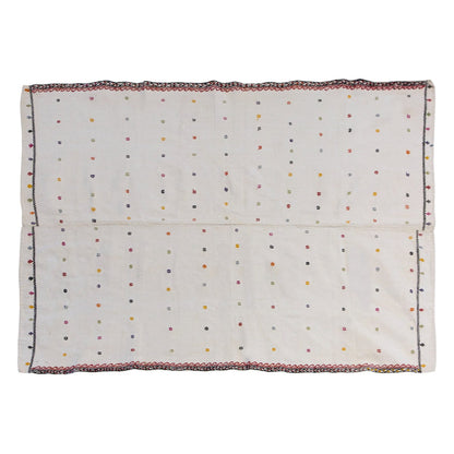 1960s Vintage Turkish Kilim Rug – 138 x 185 cm | 4'6" x 6'1" ft
