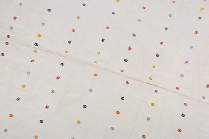 1960s Vintage Turkish Kilim Rug – 138 x 185 cm | 4'6" x 6'1" ft