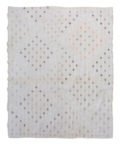 1960s Vintage Turkish Kilim Rug – 178 x 218 cm | 5'10" x 7'2"