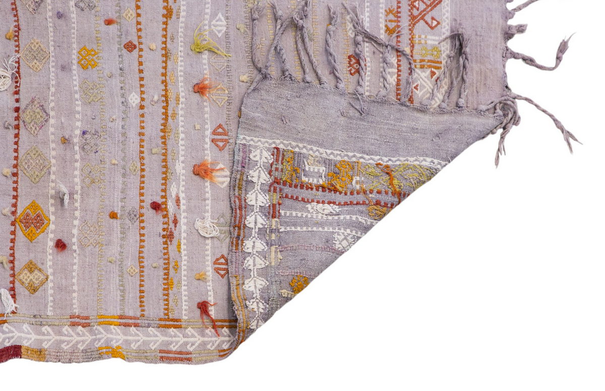 1960s Vintage Turkish Kilim Rug – 95 x 160 cm | 3'1" x 5'3"
