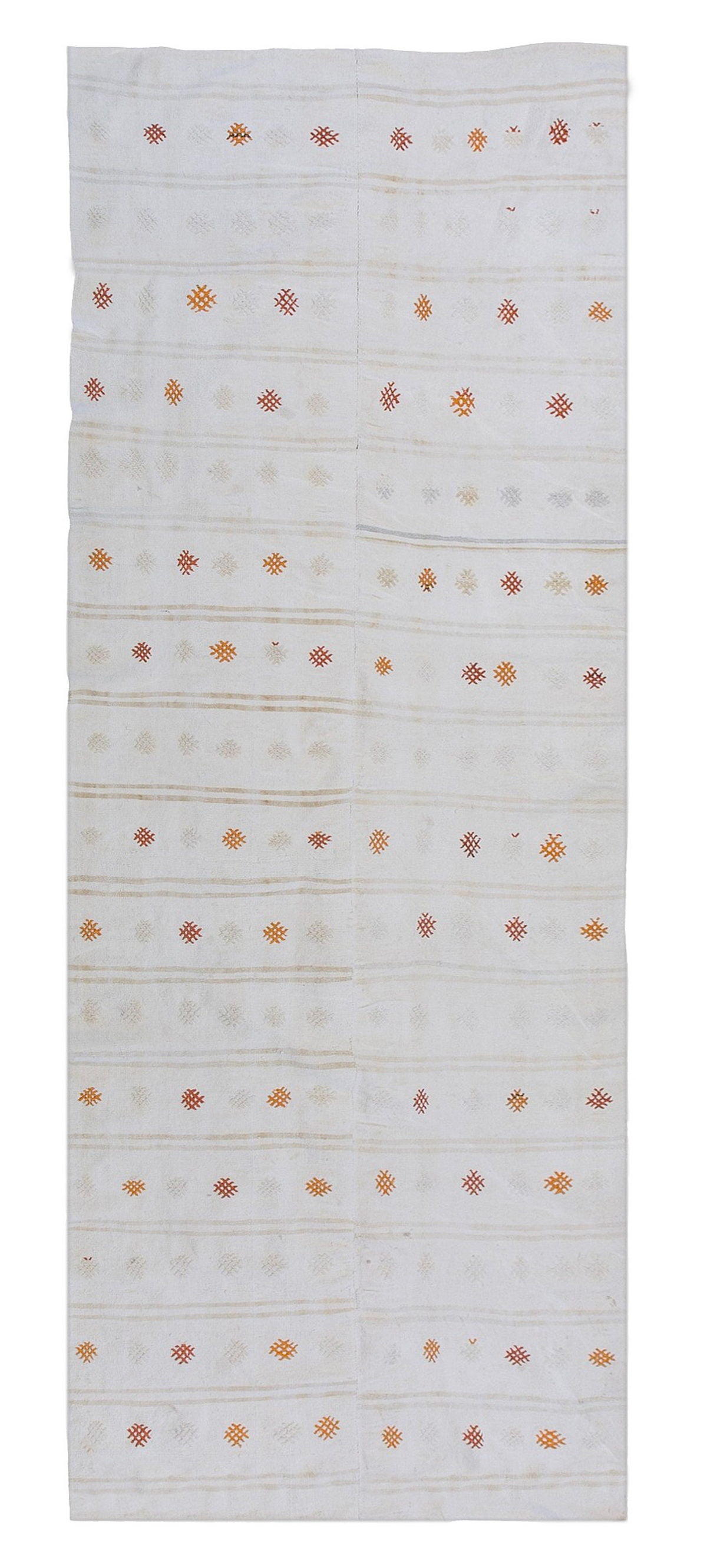 1960s Vintage Turkish Kilim Runner – 158x390cm | 5'2" x 12'10"