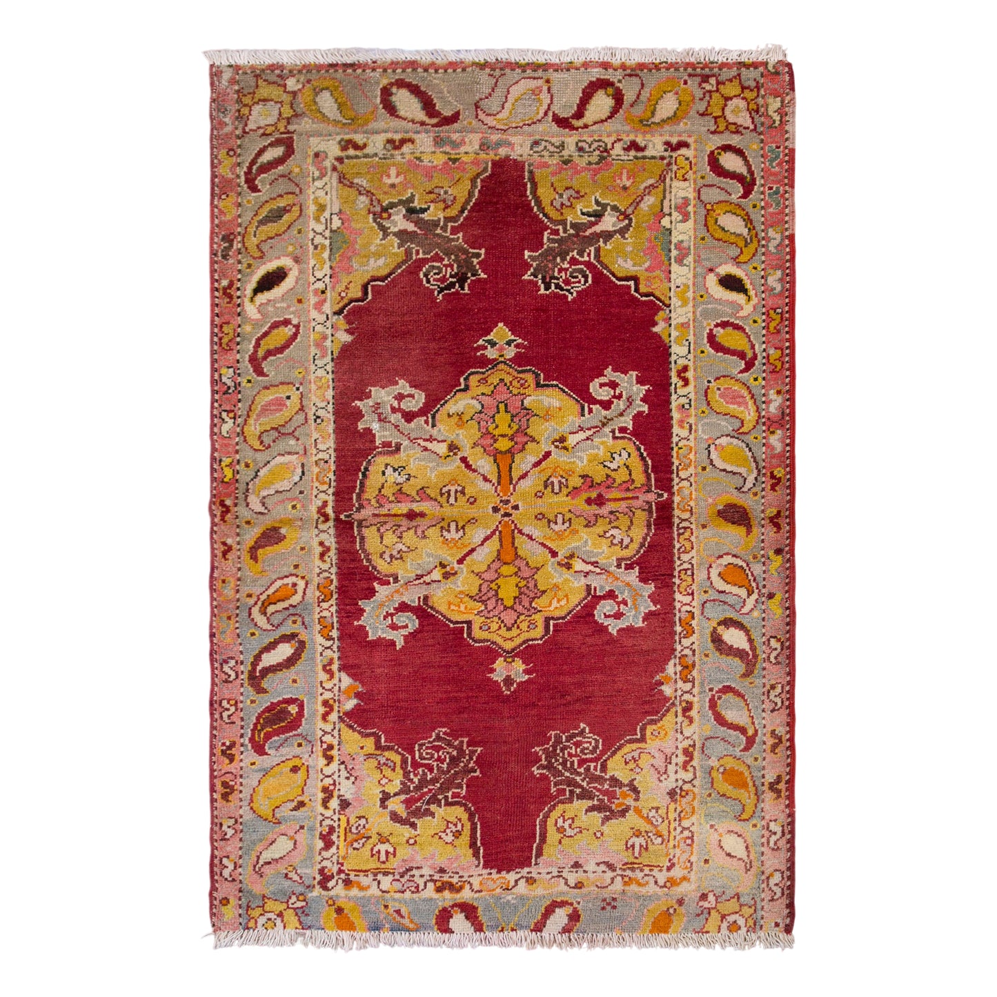 Prayer Rug 2.7 x 4.1 feet 81 x 125 cm