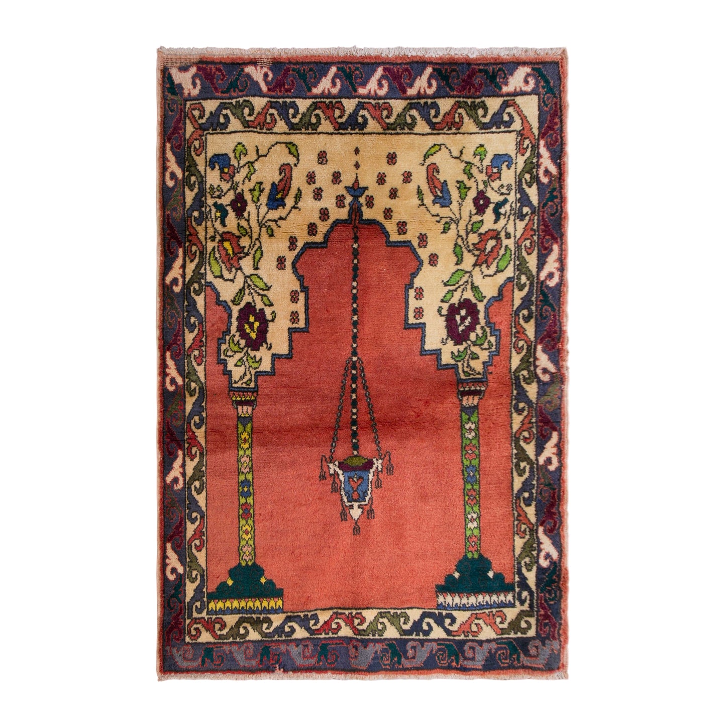 Prayer Rug 4 x 5.1 feet 122 x 156 cm