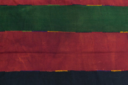 Vintage Konya Cihanbeyli Curtain Kilim Rug, 5.7 x 15 ft, 175 x 450 cm, Handwoven Turkish Wool Kilim